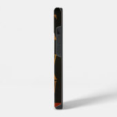 ヴィンテージトラベルアジア 台湾パゴダ多層塔 iPhoneケース (左側面)