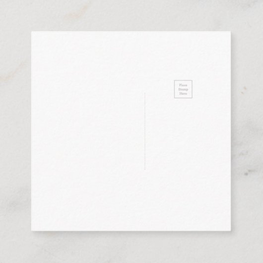 ヴィンテージトラベルアテネギリシャパルテノンテンプルカード エンクロージャーカード (裏面)