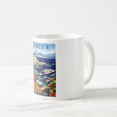 ヴィンテージトラベルアテネギリシャ コーヒーマグカップ (正面右)