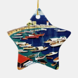 ヴィンテージトラベルアテネギリシャ セラミックオーナメント