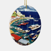 ヴィンテージトラベルアテネギリシャ セラミックオーナメント (右)