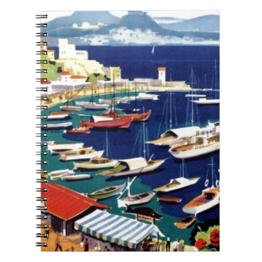 ヴィンテージトラベルアテネギリシャ ノートブック (正面)