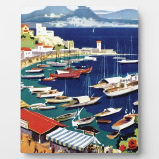 ヴィンテージトラベルアテネギリシャ フォトプラーク (正面)