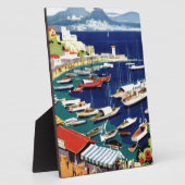 ヴィンテージトラベルアテネギリシャ フォトプラーク (側面)