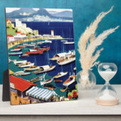 ヴィンテージトラベルアテネギリシャ フォトプラーク (側面)