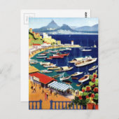 ヴィンテージトラベルアテネギリシャ ポストカード