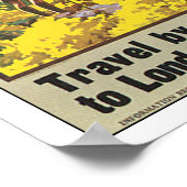 ヴィンテージトラベルアルスターアイルランド ポスター (角)