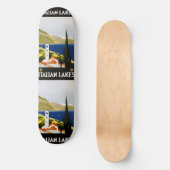 ヴィンテージトラベルイタリアンレイクイタリアのスケートボード スケートボード (正面)