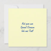 ヴィンテージトラベルイタリア招待状 招待状 (裏面)