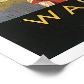 ヴィンテージトラベルウォレンポイントアイルランド ポスター (角)