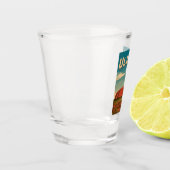 ヴィンテージトラベルウルルオーストラリアレトロ風光明媚 ショットグラス (左)