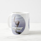 ヴィンテージトラベルエクセルシオールホテルチューリッヒスイス コーヒーマグカップ (正面左)