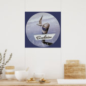 ヴィンテージトラベルエクセルシオールホテルチューリッヒスイス ポスター (キッチン)