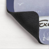 ヴィンテージトラベルエクセルシオールホテルチューリッヒスイス マウスパッド (コーナー)