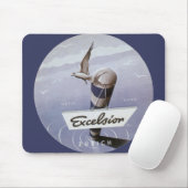 ヴィンテージトラベルエクセルシオールホテルチューリッヒスイス マウスパッド (マウス)