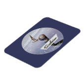 ヴィンテージトラベルエクセルシオールホテルチューリッヒスイス マグネット (左側)