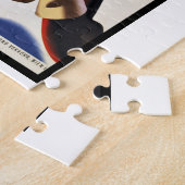 ヴィンテージトラベルオーストリアスキー ジグソーパズル (側面)