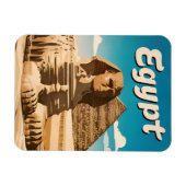 ヴィンテージトラベルカイロエジプトピラミッドレトログラフィック マグネット (横)