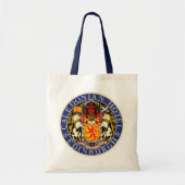 ヴィンテージトラベルカレドニアホテルエディンバラスコットランド トートバッグ (正面)