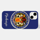 ヴィンテージトラベルカレドニアホテルエディンバラスコットランド Case-Mate iPhoneケース (裏面 (横))