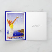 ヴィンテージトラベルカードサンタマルゲリータイタリア カード (内部)