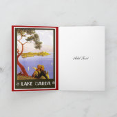 ヴィンテージトラベルカードレイクガルダイタリア カード (内部)