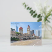 ヴィンテージトラベルクアラルンプールマレーシア超高層ビル ポストカード (スタンド正面)