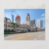 ヴィンテージトラベルクアラルンプールマレーシア超高層ビル ポストカード (正面)