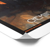 ヴィンテージトラベルクラクフポーランド ポスター (角)