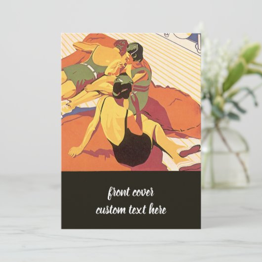 ヴィンテージトラベルクルーズ船ボンボヤージュパーティー 招待状 (スタンド正面)