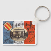 ヴィンテージトラベルグランドホテルパイス，マドリード，スペイン キーホルダー (正面)
