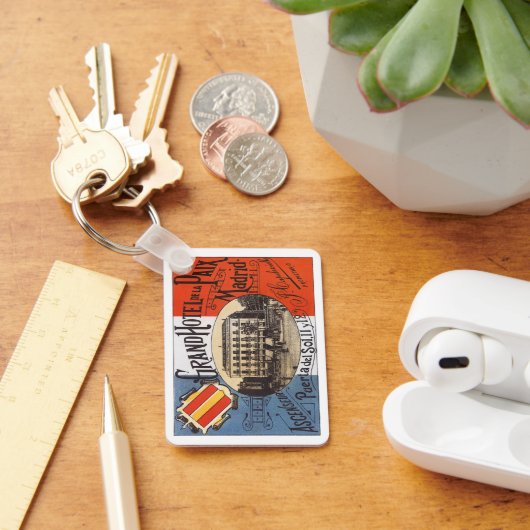 ヴィンテージトラベルグランドホテルパイス，マドリード，スペイン キーホルダー (デスク)