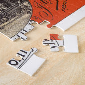 ヴィンテージトラベルグランドホテルパイス，マドリード，スペイン ジグソーパズル (側面)