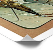 ヴィンテージトラベルグリンデルワルド,スイス ポスター (角)