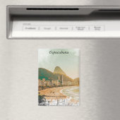 ヴィンテージトラベルコパカバーナビーチリオデジャネイロ マグネット (インサイチュ (食洗機))