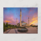 ヴィンテージトラベルシティアンカラターキーバケーションレトロ ポストカード (正面)