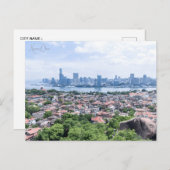 ヴィンテージトラベルシティシアメンレトロ中国の中国 ポストカード (正面/裏面)