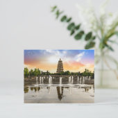 ヴィンテージトラベルシティシーアン中国中国のレトロ ポストカード (スタンド正面)