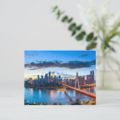 ヴィンテージトラベルシティ重慶中国レトロ休暇 ポストカード (スタンド正面)