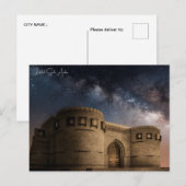 ヴィンテージトラベルジェッダSaudi Arabia Vacation retro ポストカード (正面/裏面)