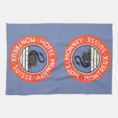 ヴィンテージトラベルスワンバードホテルモンニースイス キッチンタオル (横)