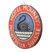 ヴィンテージトラベルスワンバードホテルモンニースイス ダーツボード (正面右)