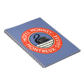 ヴィンテージトラベルスワンバードホテルモンニースイス ノートブック (右側)