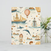 ヴィンテージトラベルデスティネーションビーチシー紙 (スタンド正面)