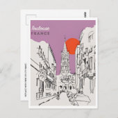 ヴィンテージトラベルトゥールーズフランスフランスのア素晴らしート ポストカード (正面/裏面)