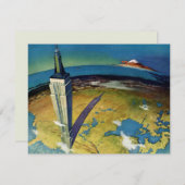 ヴィンテージトラベルニューヨークシティエンパイアステート建物 (正面/裏面)