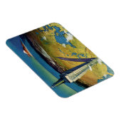 ヴィンテージトラベルニューヨークシティエンパイアステート建物 マグネット (右側)