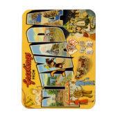 ヴィンテージトラベルネバダ州 マグネット (縦)