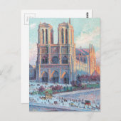 ヴィンテージトラベルノートルダムデパリ ポストカード (正面/裏面)