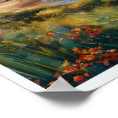 ヴィンテージトラベルハワイトロピカルパラダイス ポスター (角)